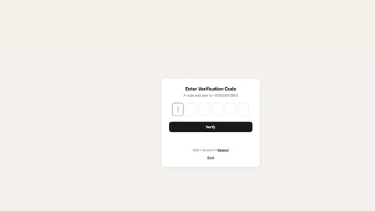 WeAuth – SMS OTP Login screenshot