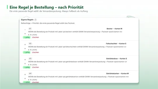 LUCID PPWR ZSVR Mengenmeldung screenshot