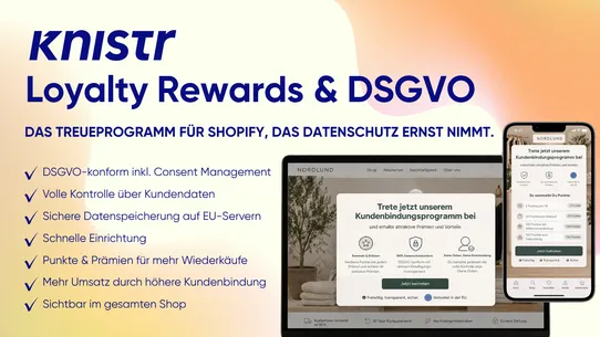 KNISTR Loyalty Rewards &amp; DSGVO screenshot