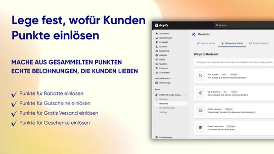 KNISTR Loyalty Rewards &amp; DSGVO screenshot