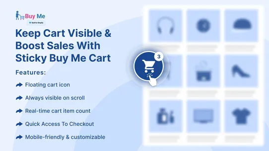 Buy Me ‑ Sticky Buy Button screenshot
