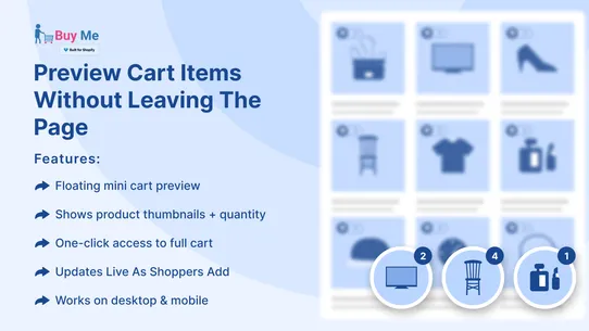 Buy Me ‑ Sticky Buy Button screenshot