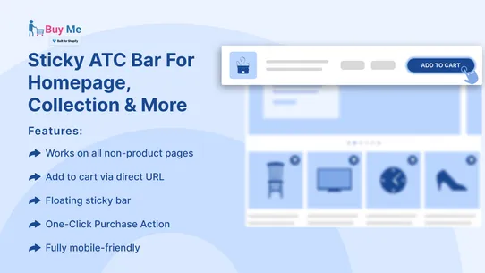 Buy Me ‑ Sticky Buy Button screenshot