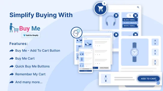 Buy Me ‑ Sticky Buy Button screenshot