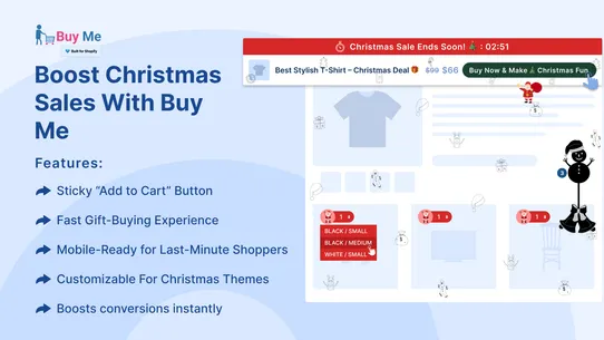 Buy Me ‑ Sticky Buy Button screenshot