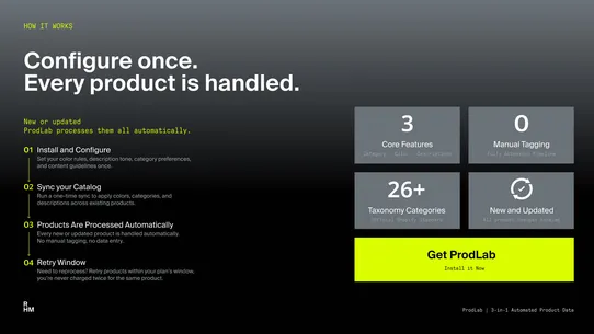 ProdLab screenshot