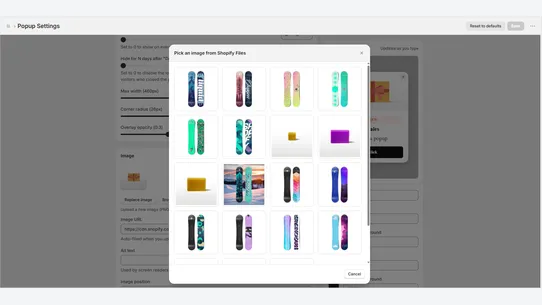 Walas Popup screenshot
