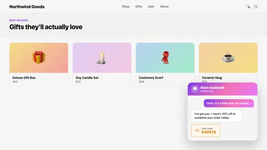 Chatonbo AI Chatbot ‑ LiveChat screenshot