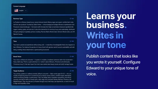 edward AI SEO Autopilot screenshot