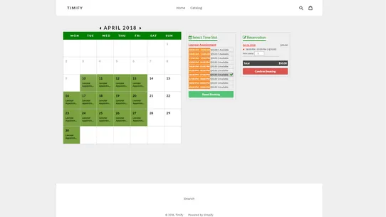 Timlify: Booking &amp; Appointment screenshot