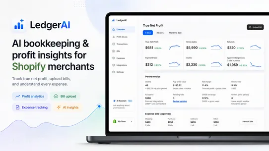 LedgerAI Ourava screenshot