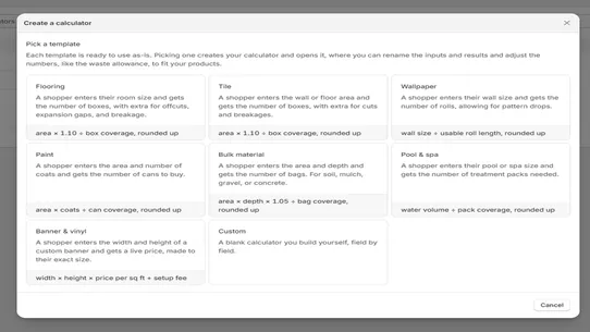 Spark Kit Calculator screenshot