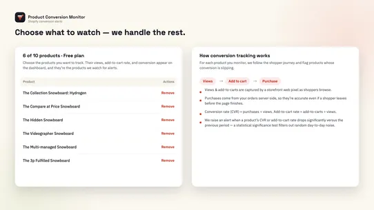 Product Conversion screenshot