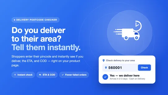 Samy : Delivery Postcode screenshot