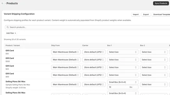 Parcello screenshot