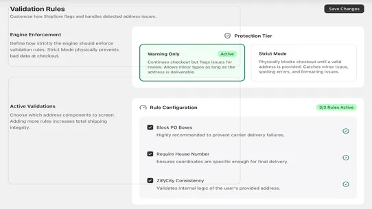 ShipSure ‑ Address Validation screenshot