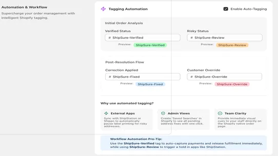 ShipSure ‑ Address Validation screenshot