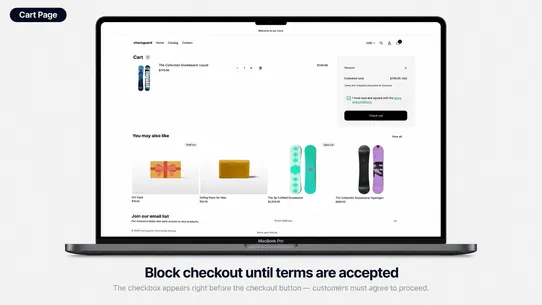 CheckGuard ‑ Terms Checkbox screenshot
