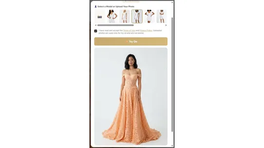 Tryva: AI Try‑On &amp; Model Photo screenshot