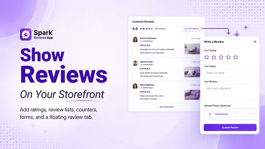 Spark Reviews App screenshot