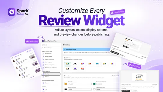 Spark Reviews App screenshot