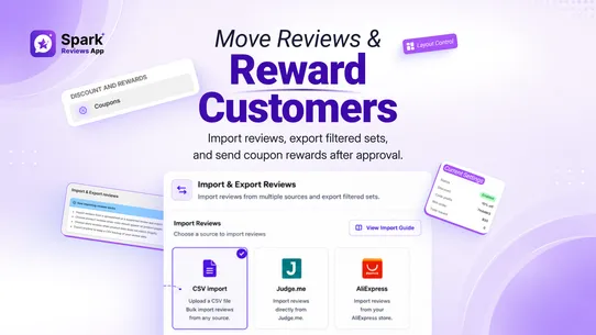 Spark Reviews App screenshot