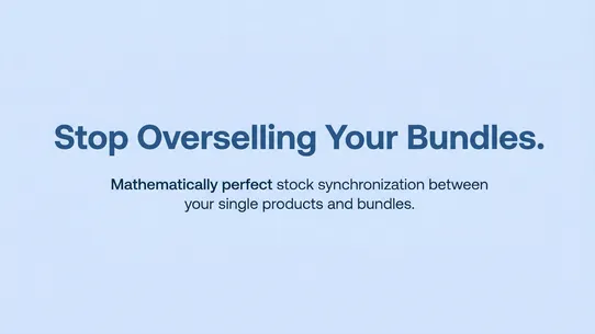Bundle Stock Sync by mnurksr screenshot