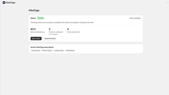 VibeTags screenshot