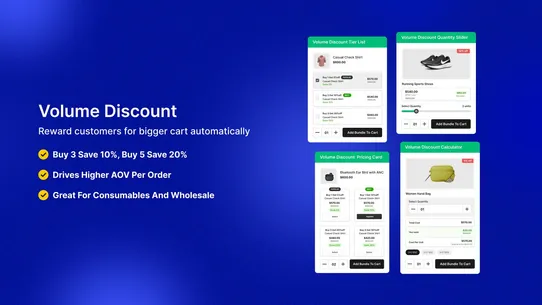 Radius Bundles Volume Discount screenshot