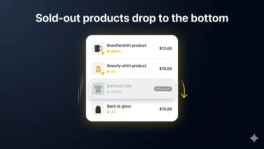 Sold Out Straight To Bottom screenshot