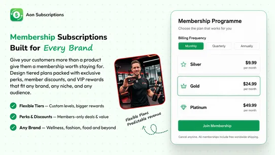 Aon Subscriptions App screenshot