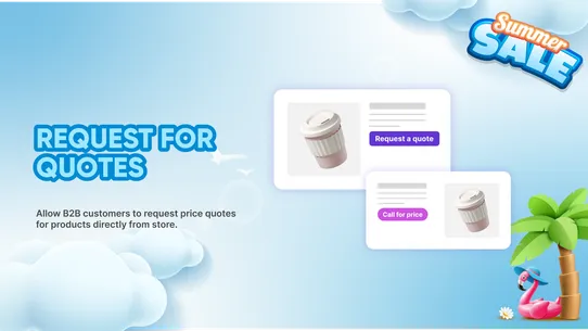 B: B2B Quick Order &amp; Quotes screenshot