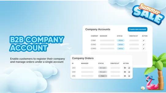 B: B2B Quick Order &amp; Quotes screenshot