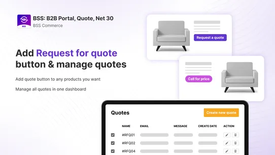 B: B2B Quick Order &amp; Quotes screenshot