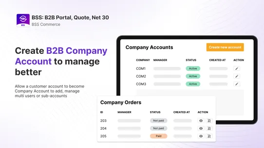 B: B2B Quick Order &amp; Quotes screenshot