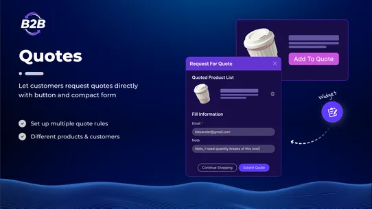 BSS B2B Quotes &amp; Quick Order screenshot