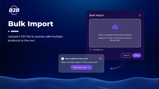 BSS B2B Quotes &amp; Quick Order screenshot