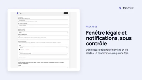 OneWithdraw screenshot
