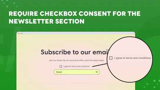 TnC: Terms and Conditions Box screenshot