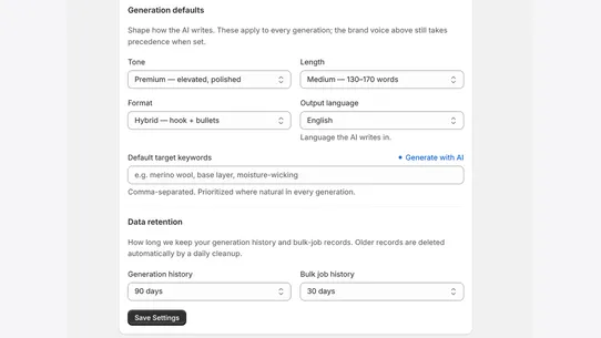 Talia ‑ AI SEO Autopilot screenshot