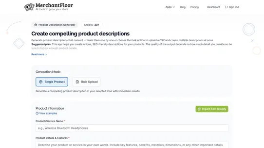 Merchant Floor screenshot