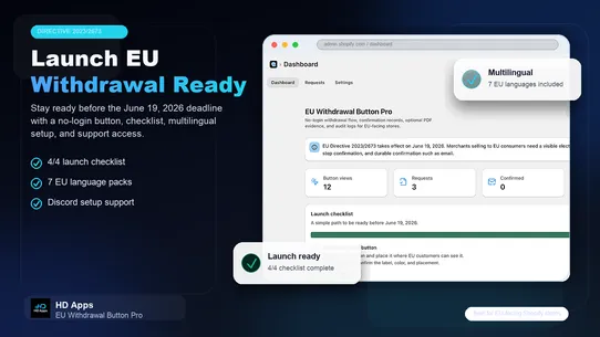 EU Withdrawal Button Pro screenshot