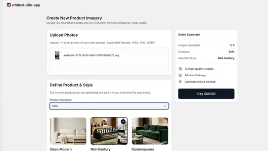 White Studio screenshot
