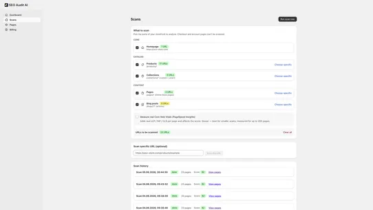 SEO Audit AI screenshot