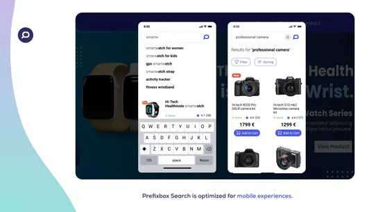 Prefixbox AI Search &amp; Filter screenshot