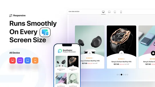 EasyDisplay: Product Showcase screenshot