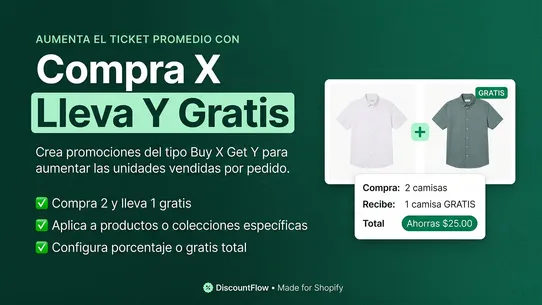 DiscountFlow screenshot