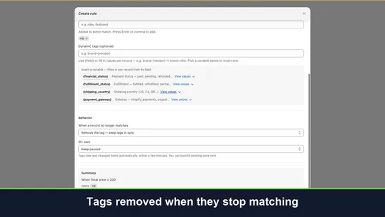Upatra: Bulk &amp; Auto Tagging screenshot