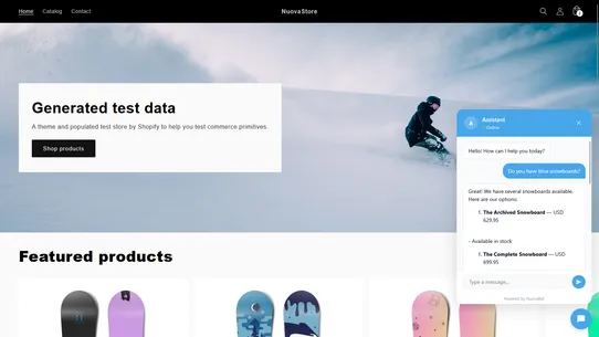 NuovaBot screenshot