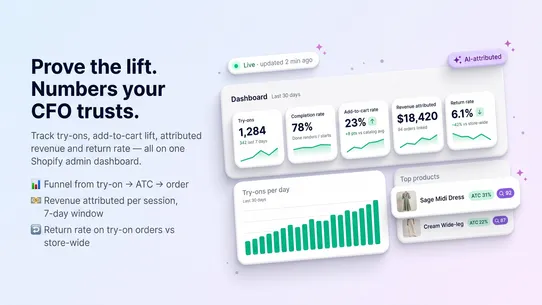 TryOnIA: AI Virtual Try‑On screenshot